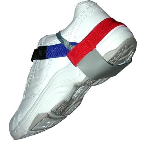 Transforming Technologies HG1580NM, Non - Marking Heel Grounder, 35mm, Red, Buckle, 1Meg, MTESolutions