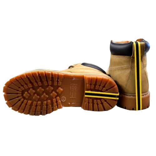 Transforming Technologies HG4560L, Disposable Heel Grounder (Yellow/Black) Long, 24", Pack of 100 MTESolutions