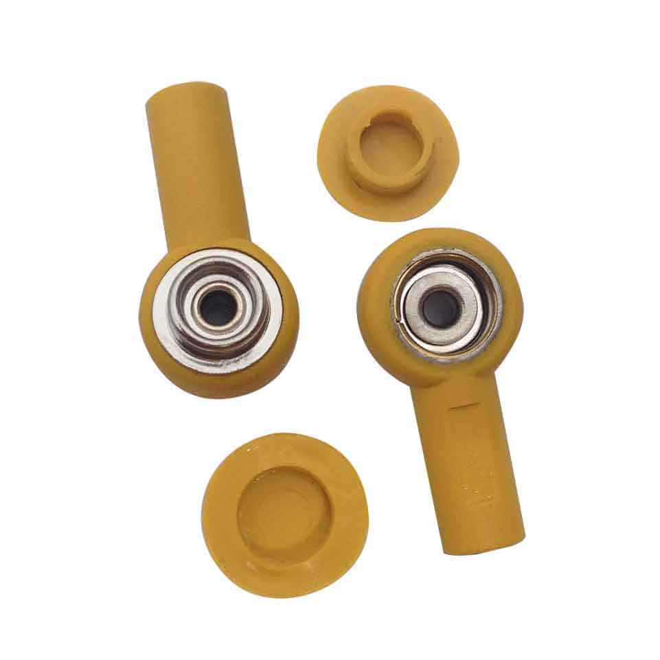 Transforming Technologies Molded Banana Jack Snap, 10Mm Stud And Socket, Pack of 10 MTESolutions