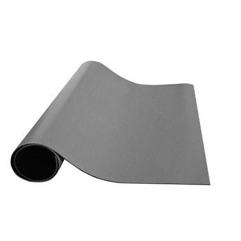 Transforming Technologies MT2530GY Two Layer ESD Rubber Table Mat Roll, 30 in x 50 ft x 0.060 in, Gray MTESolutions