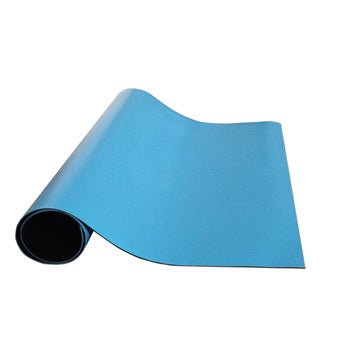 Transforming Technologies MT2536B Two Layer ESD Rubber Table Mat Roll, 36 in x 50 ft x 0.060 in, Nasa Blue MTESolutions