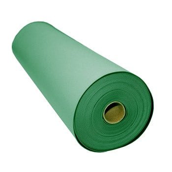 Transforming Technologies MTT3040GN Textured Rubber Table Mat Roll, Green, 30 in x 40 ft x .080 in MTESolutions