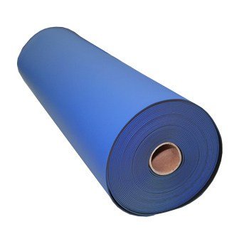 Transforming Technologies MTT3640RB Textured Rubber Table Mat Roll, Royal Blue, 30 in x 40 ft x .080 in MTESolutions