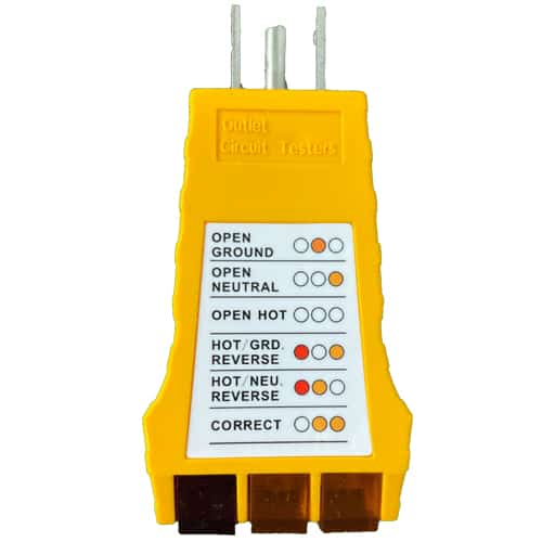Transforming Technologies OCT300 Outlet Circuit Tester - 110V - 125V AC MTESolutions