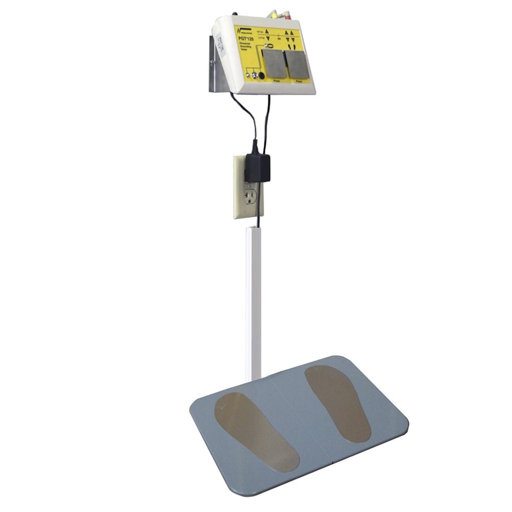 Transforming Technologies PGT120K110 ESD Tester, Footplate with Cables and Wall Mount MTESolutions
