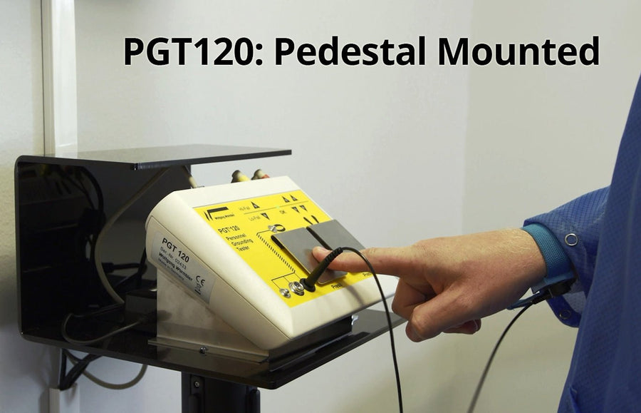 Transforming Technologies PGT120K120 ESD Tester, Footplate with Cables and Pedestal Stand MTESolutions