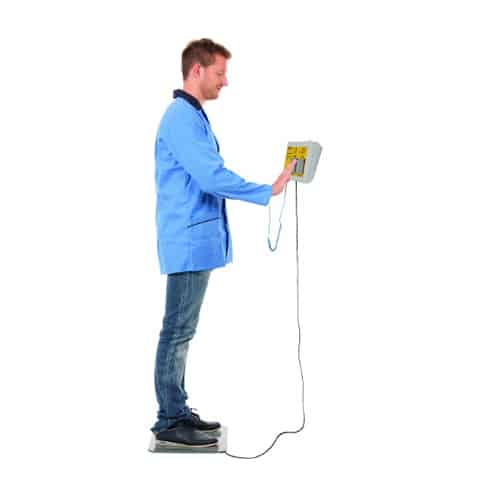Transforming Technologies PGT120K410 ESD Data Logging Tester, Data Terminal TC18 with Wall Mount MTESolutions