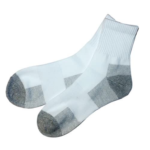 Transforming Technologies SC0028 ESD Sock, Pair, White & Grey, Large MTESolutions