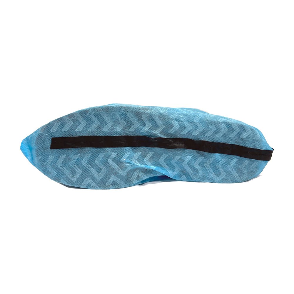 Transforming Technologies SC1207C - XL - PK Disposable ESD Shoe Covers with Skid Resistant Bottoms - XL Size Pk of 100 MTESolutions