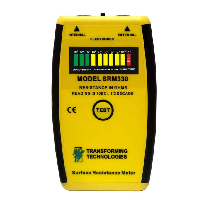 Transforming Technologies SRM330 Lightweight Travel Surface Resistance Meter Kit With Travel Weights, Metal Plate, Case MTESolutions