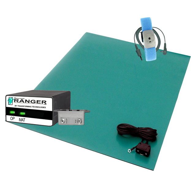 Transforming Technologies TTB2A - 23GN Kit - CM1602, MT2436GN, WB7050, Grounding Hardware, Green, 2 ft x 3 ft MTESolutions