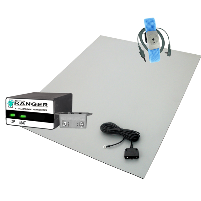 Transforming Technologies TTB2A - 24GY Kit - CM1602, MT2448GY, WB7050, Grounding Hardware, Gray, 2 ft x 4 ft MTESolutions