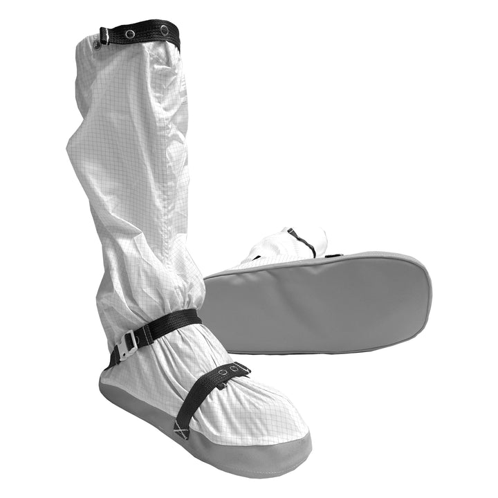 Transforming Technologies TX40BENB05 TX4000 ESD Cleanroom Apparel - ESD Soft Sole Boot, Navy, XL MTESolutions