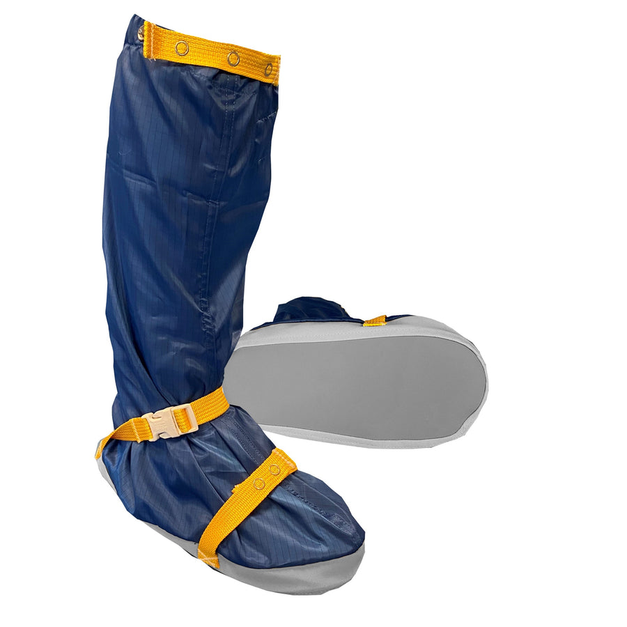 Transforming Technologies TX40BEWH06 TX4000 ESD Cleanroom Apparel - ESD Soft Sole Boot, White, 2XL MTESolutions