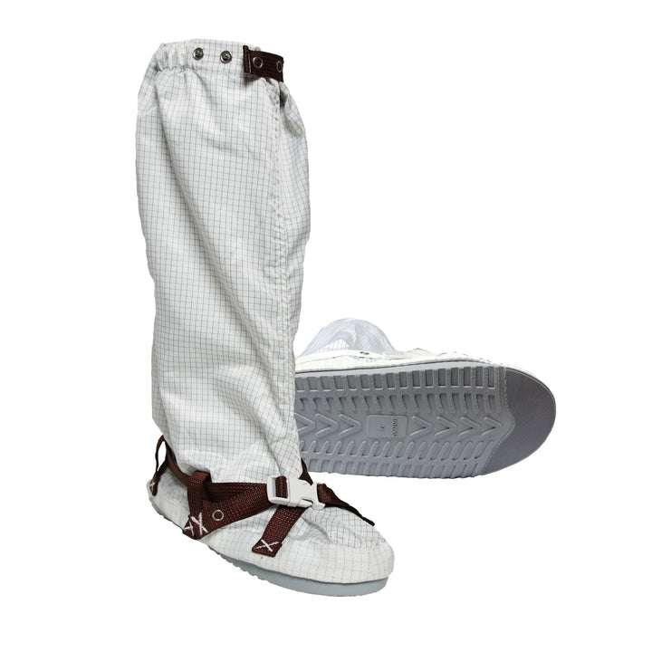Transforming Technologies TX40BHWH06 TX4000 ESD Cleanroom Apparel - Hard Sole Boot 2XL, White MTESolutions