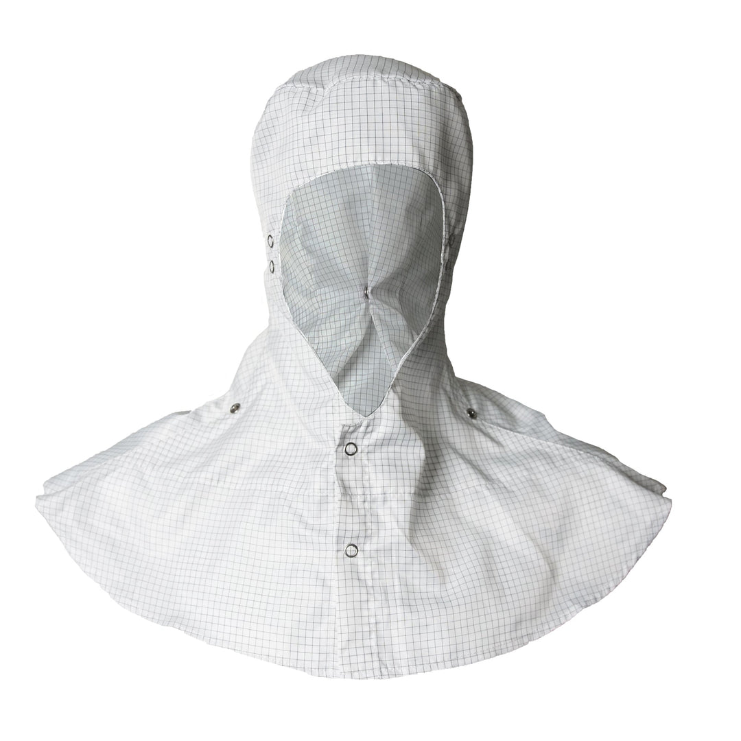 Transforming Technologies TX40HFNB06 TX4000 ESD Cleanroom Apparel - Hood Open Face 2XL, Navy MTESolutions