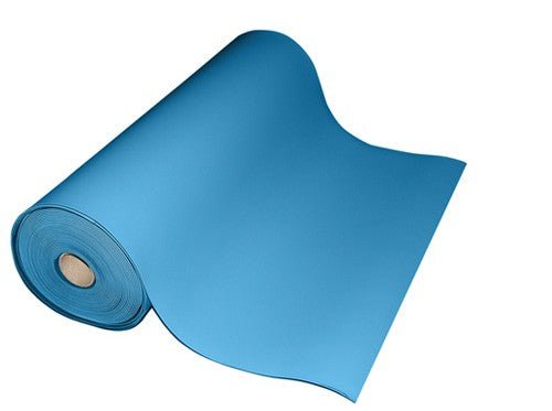 Transforming Technologies VMA3050B 3 Layer Vinyl Table Mat Roll, Blue, 30 in x 50 ft x 0.093 in MTESolutions