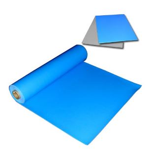 Transforming Technologies VMD3050GY, Homogeneous Vinyl Table Mat, Gray, 30 in x 50 ft x 0.0625 in MTESolutions