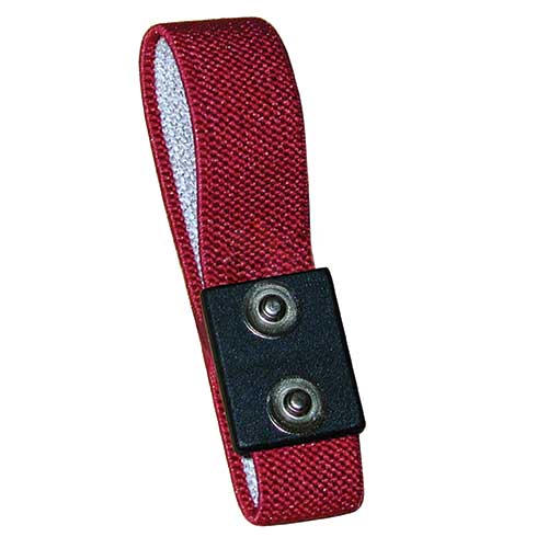 Transforming Technologies WB0025, Dual Wire Wrist Strap, Red/Black, 4mm, Pack of 10 MTESolutions