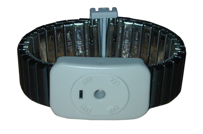 Transforming Technologies WB0050L, Dual Conductor Wrist Strap, Metal, Large, Pack of 10 MTESolutions