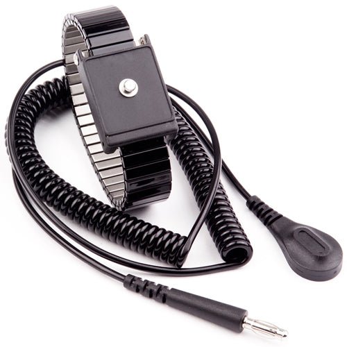 Transforming Technologies WB6043, Wrist Strap Set, Premium Cc, 12', 4mm (M)* Metal, Pack of 10 MTESolutions
