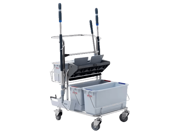 Vileda Professional 141926 Stainless Steel Trolley System. 1/case MTESolutions