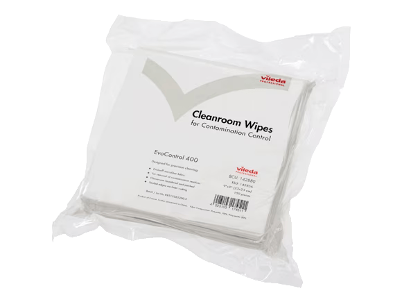 Vileda Professional 142856 EvoControl™ 400 - 9x9 inch. 150/Bag / 10 Bags per Case MTESolutions