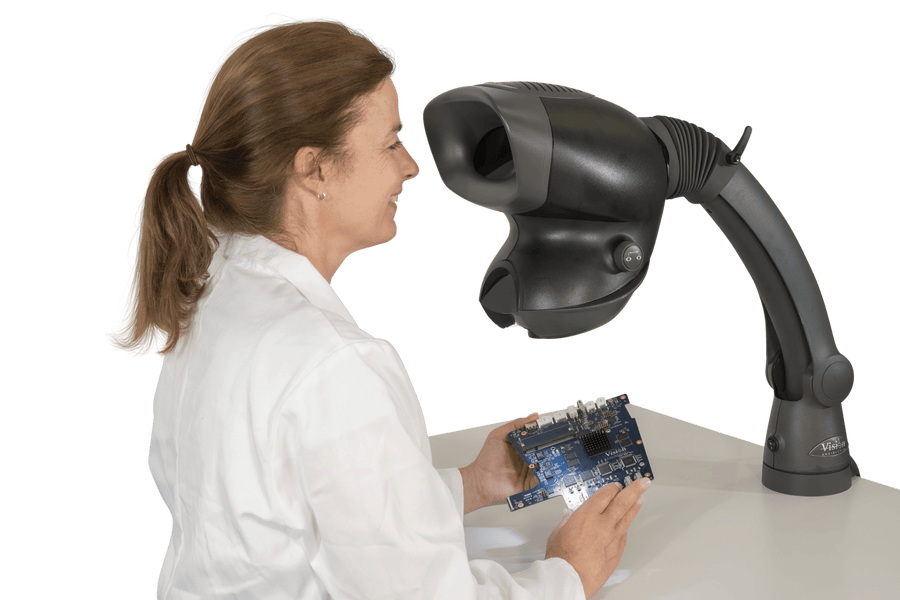 Vision Engineering MOS006 OPTA 3D Stereo Microscope, OPTA head, Universal stand with 6X lens MTESolutions