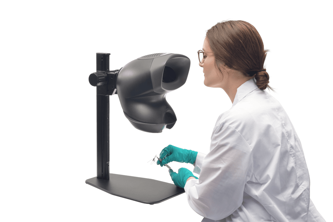 Vision Engineering MOS006 OPTA 3D Stereo Microscope, OPTA head, Universal stand with 6X lens MTESolutions