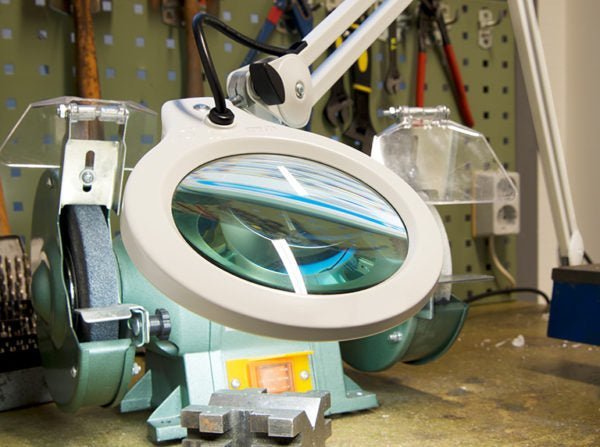 Vision Engineering Vision LUXO LFG028214 LFM LED, 45 inch Arm, 3 - D Lens and Clamp MTESolutions