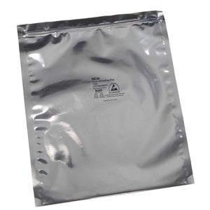 SCS 150Z46, Static Shield Bag, 1500 Series Metal-Out Zip, 4X6, 100 Pack