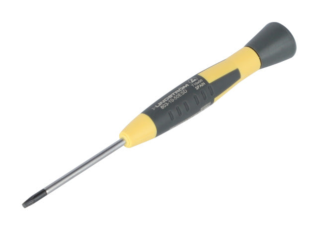 Lindstrom 803-8-50ESD TORX® Screwdriver with ESD Safe Precision Grip T8 x 50 mm