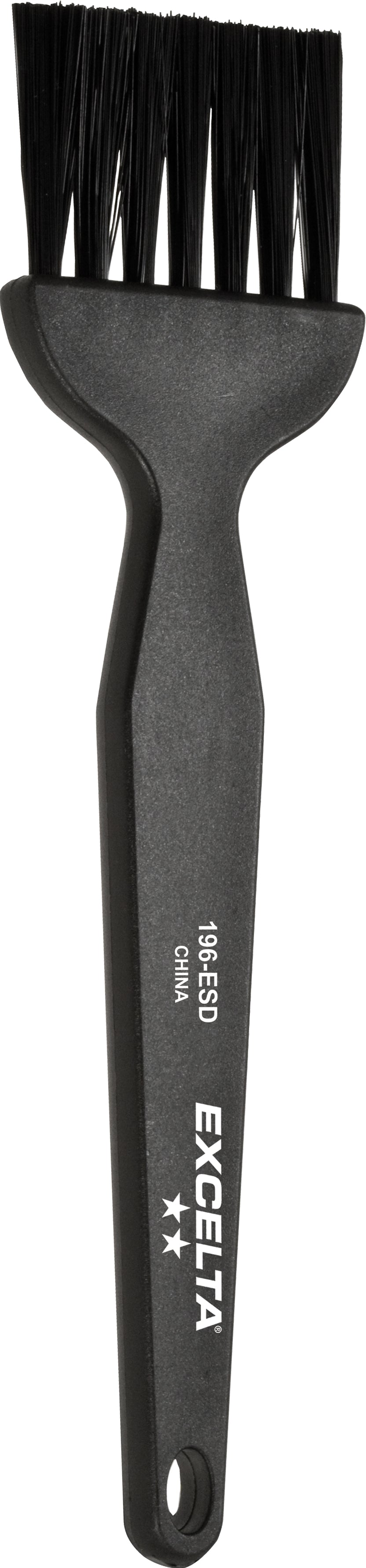 Excelta 196-ESD Brushes - Anti-Static - Straight 1.5" X .13" - Plastic Handle
