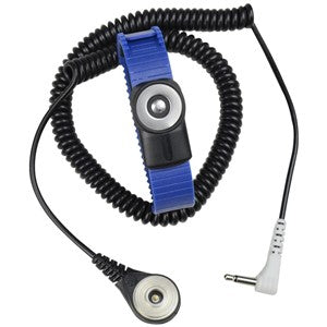 SCS 2241, Wrist Strap, Dual-Wire, Magsnap 360, Thermoplastic, Adjustable, 6' Cord