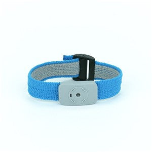 SCS 2368, Wrist Band, Dual Conductor Adjustable Fabric Turquoise