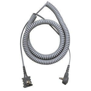 SCS 2370R, Cord, Dual Conductor, 10', With Right Angle Mono Plug
