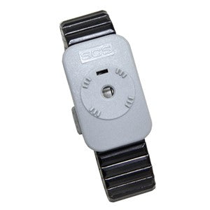SCS 2384, Wrist Band, Dual Conductor, Metal, Small