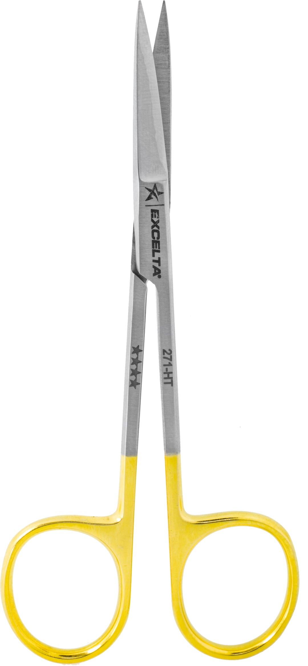 Excelta 271-HT Scissors - Very Fine 1.25" Blade - SS - Oal 4.5" - W/Carbide Blades