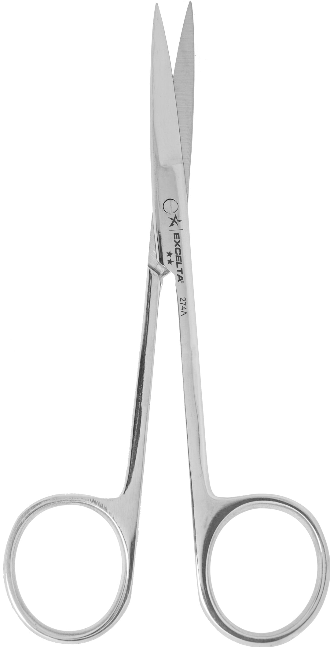 Excelta 274A Scissors - Vey Fine 1.5" Blade - SS - Oal 4.62"