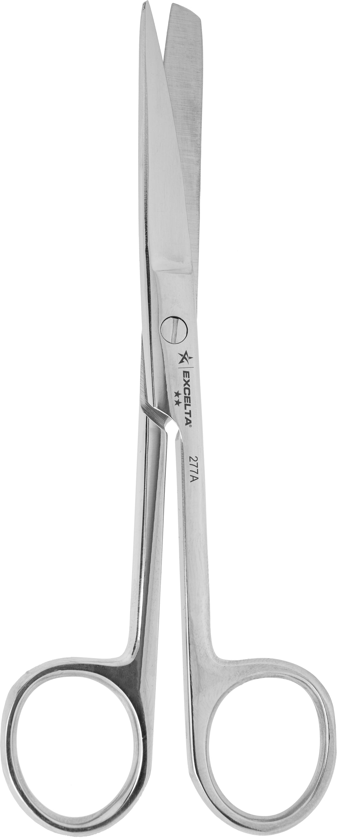 Excelta 277A Scissors - Fine 1.5" Blade - SS - Oal 5.5" - Round Blunt Blades