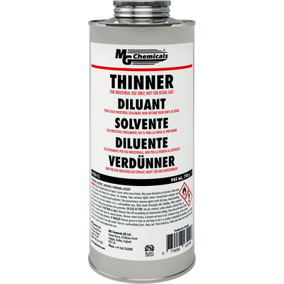 MG Chemicals 435-1L, Thinner 32 oz. Can, Case of 6