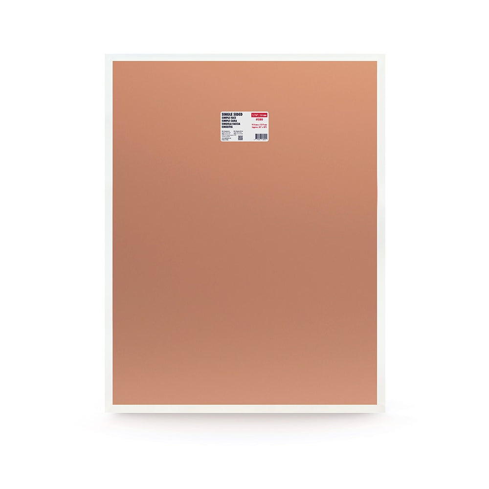 MG Chemicals 540, Double Sided Copper Clad Boards, 1/16", 1z Copper, 3"X5", Case of 5