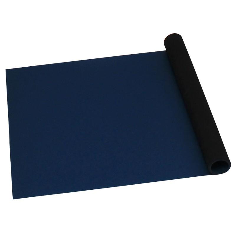 Desco 66406 Statfree T2 Plus Dissipative Dual Layer Rubber Roll, Dark Blue, 36" X 40' X .060"