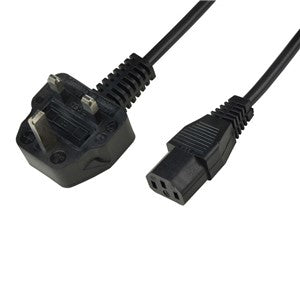 SCS 770001, Power Cord, IEC C-13, Uk Plug