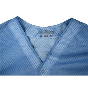 SCS 770014, Smock, Jacket, Blue, Knitted Cuffs, 3 Pockets, No Collar, XL
