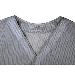 SCS 770024, Smock, Jacket, Gray, Knitted Cuffs, 3 Pockets, No Collar, XL