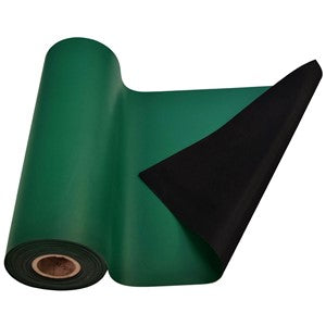 SCS 770081, Roll, Rubber, R3, Green, 24'' X 50'