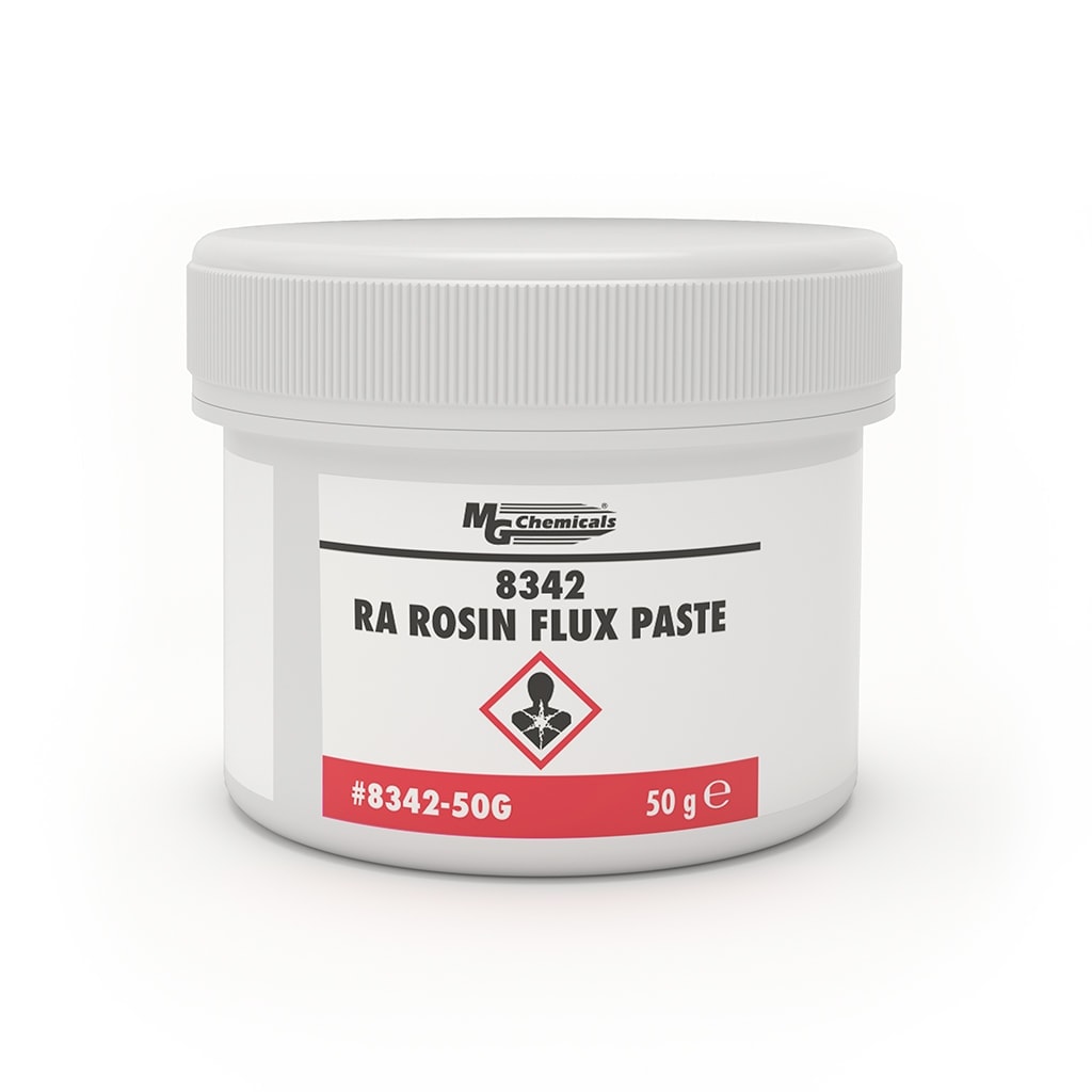 Mg Chemicals 8342-50G, RA Rosin Flux Paste, 50g Jar, Case of 10 Jars