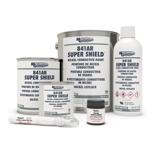 MG Chemicals 841AR-3.78L, Super Shield Nickel Conductive Coating, 3.60L Can, Case of 1