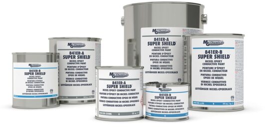 MG Chemicals 841ER-3.25L, Nickel Epoxy Paint, 3.25L 2 Can Kit, Case of 5